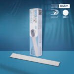 Archivos desechables blancos de PapmAm para lima de u?as recta EXPERT 22 (50 unidades) 180 grit