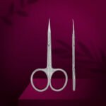 Tijeras profesionales con ganchito para cutícula EXCLUSIVE 23 TYPE 2