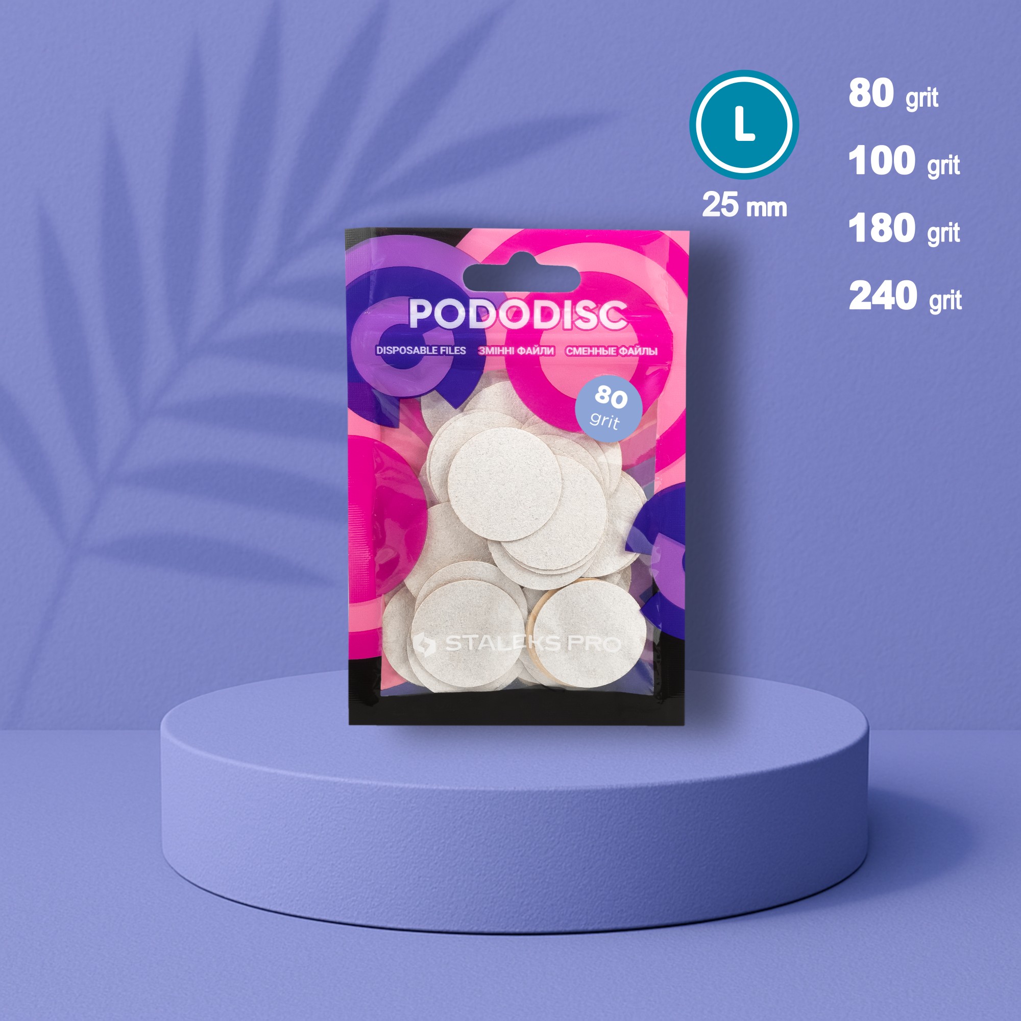 Archivos desechables PODODISC STALEKS PRO L